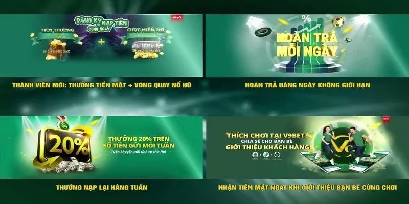 Sân chơi mang đến vô vàn chương trình khuyến mãi khủng